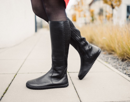 Cizme barefoot BE LENKA CHARLOTTE - Negru [1]