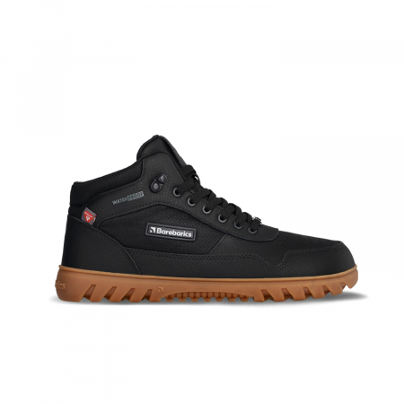 Barefoot shoes - Ghete barefoot BAREBARICS UrbanEdge - Negru