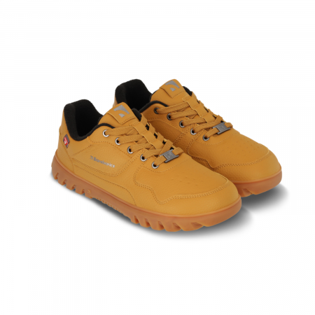 Sneakers barefoot iarnă BAREBARICS ZING FROST- Maro caramel [3]