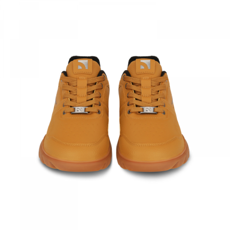 Sneakers barefoot iarnă BAREBARICS ZING FROST- Maro caramel [4]