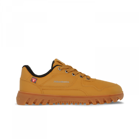 Barefoot shoes - Sneakers barefoot iarnă BAREBARICS ZING FROST- Maro caramel