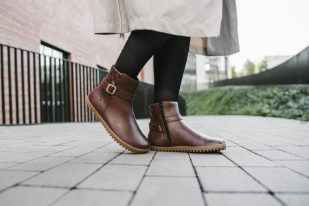 Ghete barefoot BE LENKA DIVA - Maro închis [1]