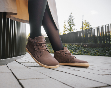 Pantofi barefoot BE LENKA SYNERGY Fleece - Maro & Bej [1]