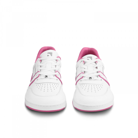 Sneakers barefoot BAREBARICS ARISE - Alb & roz [8]