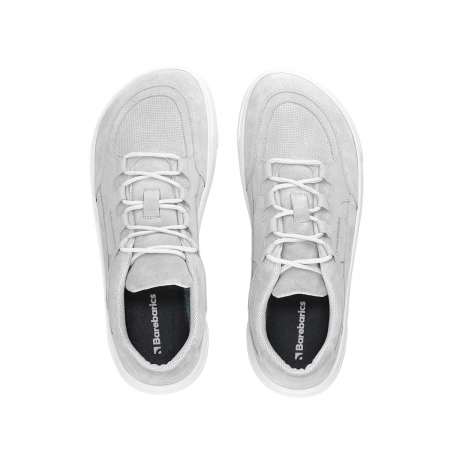 Sneakers barefoot BAREBARICS EVO - Alb cretă [7]