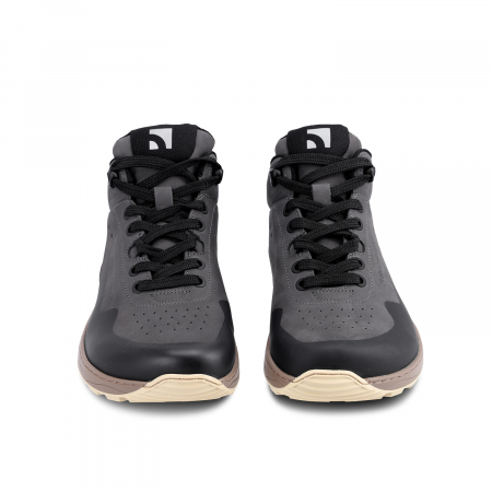Sneakers barefoot BAREBARICS TREKKER - Gri închis [4]