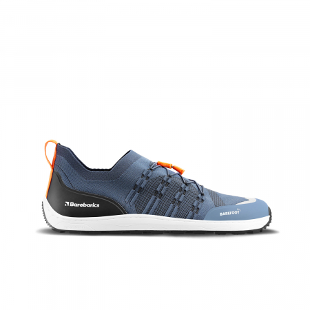 Bǎrbați - Sneakers Barefoot Barebarics Voyager - Albastru Închis & Alb