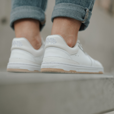 Sneakers barefoot BAREBARICS WAVE - Alb [7]