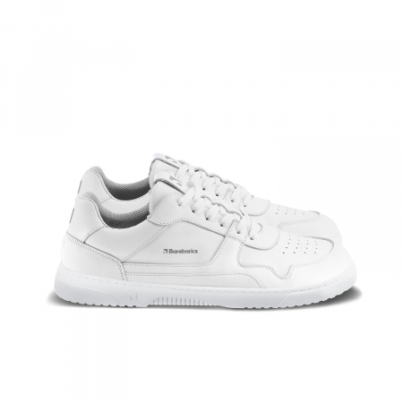 Barefoot Sneakers Barebarics Zing - All White - Leather [4]