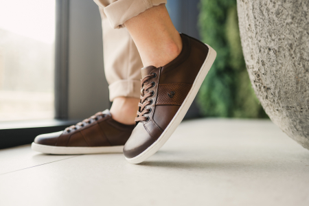 Sneakers barefoot BE LENKA ELITE - Maro închis [1]