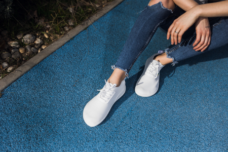 Sneakers barefoot BE LENKA STRIDE - Alb [5]