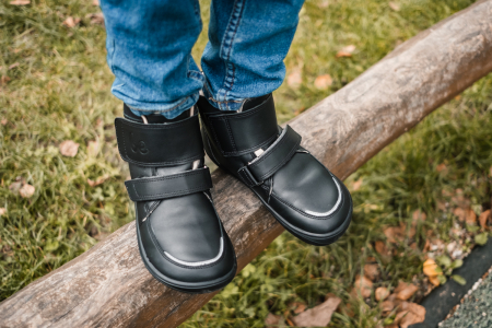 Ghete barefoot iarna copii BE LENKA PANDA 2.0 - Negru [9]
