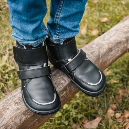Ghete barefoot iarna copii BE LENKA PANDA 2.0 - Negru [10]