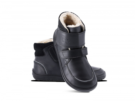 Ghete barefoot iarna copii BE LENKA PANDA 2.0 - Negru [2]