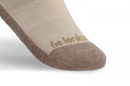 Șosete barefoot copii BE LENKA Crew - Lână Merino – Bej [2]