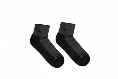 Accesorii - Șosete barefoot copii BE LENKA Crew - Lână Merino – Gri