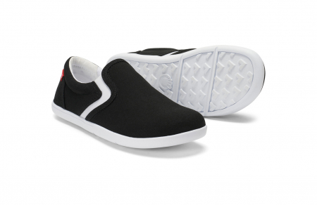 Espadrile barefoot XERO SHOES DILLON CANVAS SLIP-ON Copii - Negru [2]