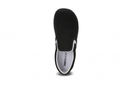 Espadrile barefoot XERO SHOES DILLON CANVAS SLIP-ON Copii - Negru [9]