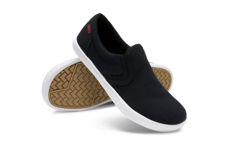 Espadrile barefoot XERO SHOES DILLON CANVAS SLIP-ON Femei - Negru [5]