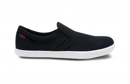 Femei - Espadrile barefoot XERO SHOES DILLON CANVAS SLIP-ON Femei - Negru