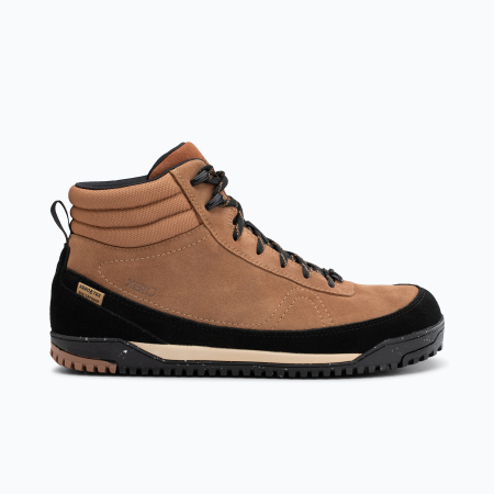 Outdoor/Trekkings - Ghete barefoot drumeție bărbați XERO SHOES Ridgeway Piele – Maro irlandez
