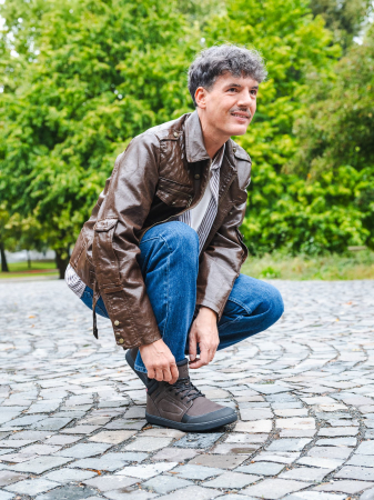 Ghete barefoot BE LENKA ARCTICEDGE - Maro închis [1]