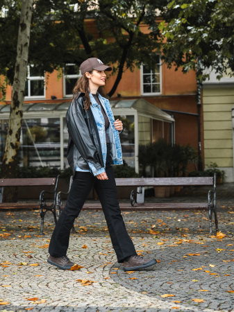 Ghete barefoot BE LENKA ARCTICEDGE - Maro închis [2]