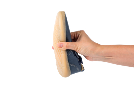 Ghete barefoot copii TIMMO Smart Flex Jeans School Style - Albastru [2]