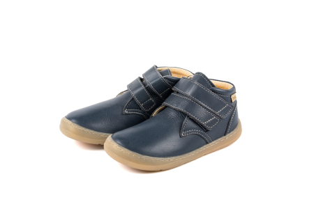 Ghete barefoot copii TIMMO Smart Flex Jeans School Style - Albastru [1]