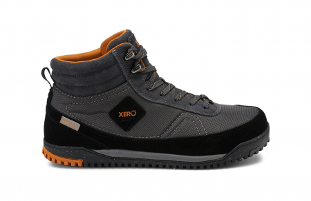 Outdoor/Trekkings - Ghete barefoot drumeție impermeabile XERO SHOES RIDGEWAY Bărbați - Negru/Asfalt