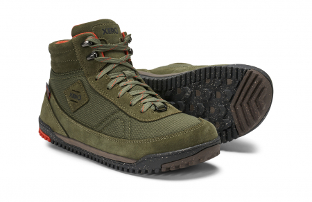 Ghete barefoot drumeție impermeabile XERO SHOES RIDGEWAY Femei - Olive [1]