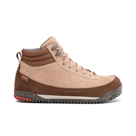 Outdoor/Trekkings - Ghete barefoot drumeție femei XERO SHOES Ridgeway Piele – Roz nisipiu