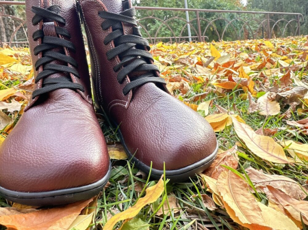 Ghete barefoot iarnǎ TIMMO TRUE FEEL FOOTSHAPE - Vișiniu [3]