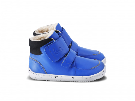 Ghete barefoot iarna copii BE LENKA PANDA 2.0 - Albastru & Alb [4]