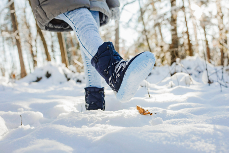 Ghete barefoot iarna copii BE LENKA SNOWFOX KIDS 2.0 - Bleumarin & Albastru deschis [1]