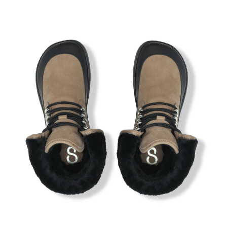Ghete barefoot iarnă SHAPEN LYNX 2.0 - Maro deschis [9]
