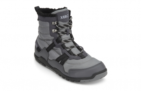 Ghete barefoot iarnă XERO SHOES ALPINE Bărbați - Asfalt/Negru [2]