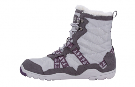 Ghete barefoot iarnă XERO SHOES ALPINE Femei - Gri înghețat brăduț [7]