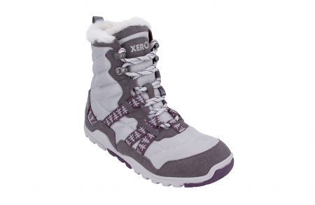 Ghete barefoot iarnă XERO SHOES ALPINE Femei - Gri înghețat brăduț [4]