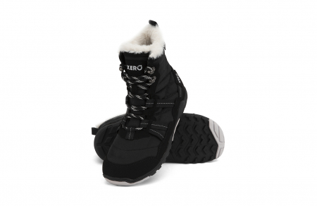 Ghete barefoot iarnă XERO SHOES ALPINE Femei - Negru [6]