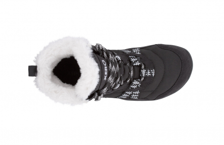 Ghete barefoot iarnă XERO SHOES ALPINE Femei - Negru Braduț [6]