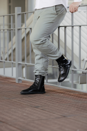 Ghete barefoot SHAPEN MAVERICK - Negru [5]
