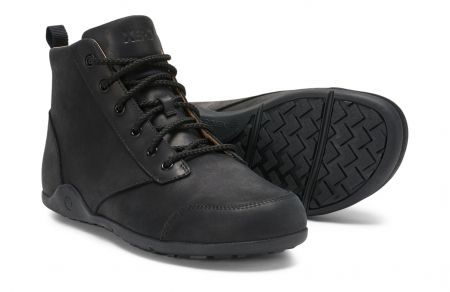 Ghete barefoot XERO SHOES DENVER LEATHER Bărbați - Negru [1]