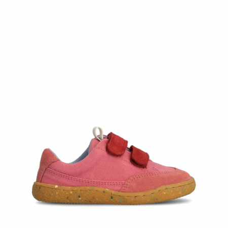 Reduceri - Sneakers barefoot copii GROUNDIES AMSTERDAM - Roz