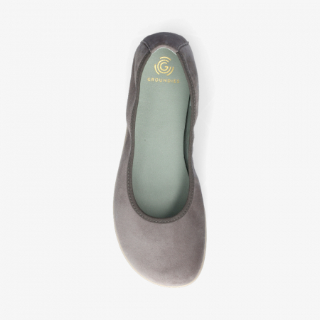 Balerini barefoot GROUNDIES LILY SOFT WOMEN - Gri [3]