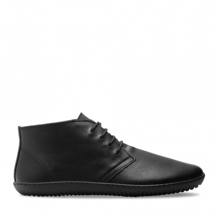 Reduceri - GROUNDIES MILANO BAREFOOT+  Pantofi barefoot bărbați - Negru (wide/lat)