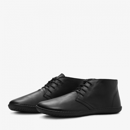 Pantofi barefoot GROUNDIES MILANO MEN - Negru [1]