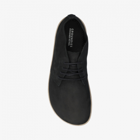 Pantofi barefoot GROUNDIES MILANO SOFT BAREFOOT+ WOMEN - Negru (wide/lat) [3]