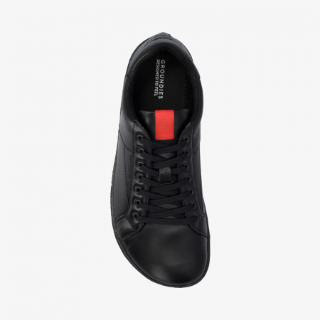 Sneakers barefoot GROUNDIES MELBOURNE BAREFOOT+ MEN - Negru (wide/lat) [3]