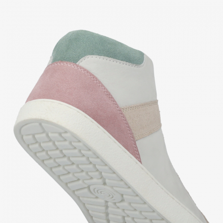 Sneakers barefoot GROUNDIES NOVA MID WOMEN - Bej / Roz [4]